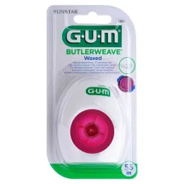 GUM Nić dentystyczna woskowana Butlerweave, 1 szt