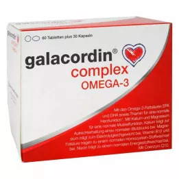 Kompleks galakordin Omega-3 tabletki, 60 szt