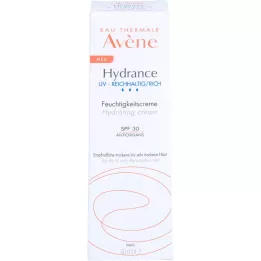 AVENE Hydrance UV bogaty krem nawilżający.SPF 30, 40 ml