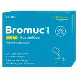 BROMUC ostry kaszel wykrztuśny tabletki 200 mg doustne, 20 szt