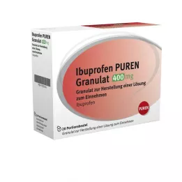 IBUPROFEN PUREN Granulat 400 mg do sporządzania roztworu doustnego, 20 szt