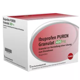 IBUPROFEN PUREN Granulat 400 mg do sporządzania roztworu doustnego, 50 szt