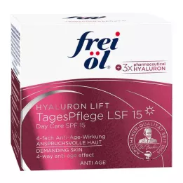FREI ÖL Pielęgnacja na dzień przeciw oznakom starzenia się skóry Hyaluron Lift LSF 15, 50 ml