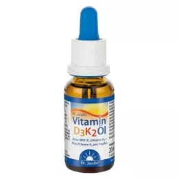VITAMIN Olejek D3K2 Krople Dr.Jacoba, 20 ml