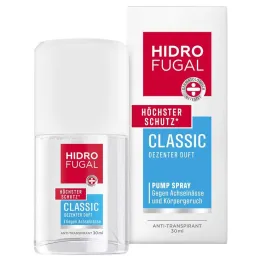Hidrofugal Classic spray z pompką najwyższa ochrona, 30 ml