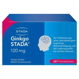 GINKGO STADA 120 mg tabletki powlekane, 60 szt