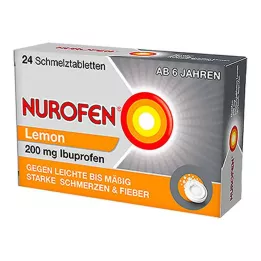 NUROFEN 200 mg tabletki rozpuszczalne cytrynowe, 24 szt