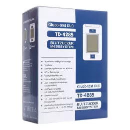 Gluco Test Duo Blood Glukose Meter Set MMOL / L, 1 szt