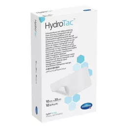 HYDROTAC Opatrunek piankowy 10x20 cm jałowy, 10 szt