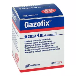 GAZOFIX Bandaż mocujący kohezyjny 6 cm x 4 m, 1 szt