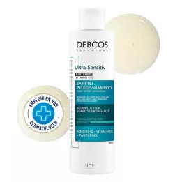 VICHY DERCOS szampon ultra-wrażliwy do skóry głowy tłustej, 200 ml