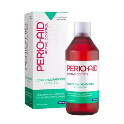 PERIO AID Płyn do płukania jamy ustnej Active Control, 500 ml PERIO AID Płyn do płukania jamy ustnej Active Control, 500 ml