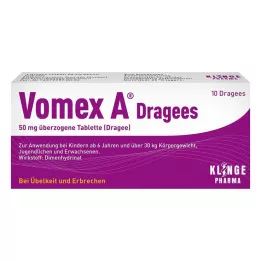 VOMEX A Dragees 50 mg tabletki powlekane, 10 szt