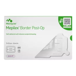 MEPILEX Słupek graniczny-OP Plaster samoprzylepny 9x10 cm, 10 szt