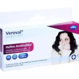VEROVAL Czy antybiotyki pomagają w samodzielnym teście, 1 szt