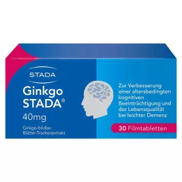 GINKGO STADA 40 mg tabletki powlekane, 30 szt