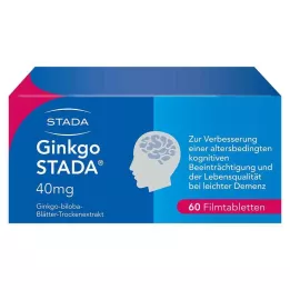 GINKGO STADA 40 mg tabletki z filmu, 60 szt