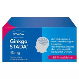 GINKGO STADA 40 mg tabletki powlekane, 120 szt