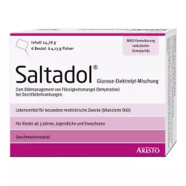 SALTADOL Proszek elektrolitowy do stosowania doustnego, 6 szt