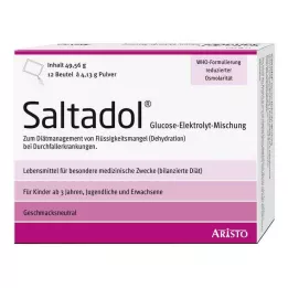 SALTADOL Proszek elektrolitowy do stosowania doustnego, 12 szt