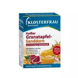 KLOSTERFRAU Broncholind gorąca herbata z piaskiem granatu, 10X15 g