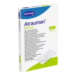 ATRAUMAN Kompresy silikonowe jałowe 7,5x10 cm, 10 szt