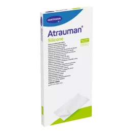 ATRAUMAN Kompresy silikonowe jałowe 10x20 cm, 10 szt