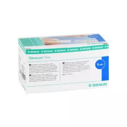 OMNICAN cienkopisowa kaniula 31 G 0,25x6 mm, 100 szt