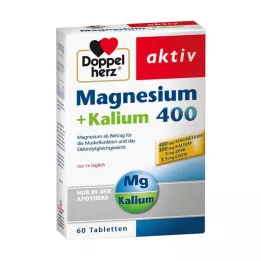 DOPPELHERZ Tabletki magnezu i potasu, 60 szt