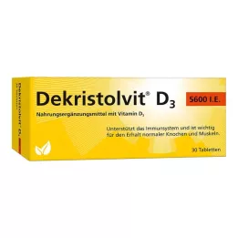 DEKRISTOLVIT D3 5600 j.m. tabletki, 30 szt