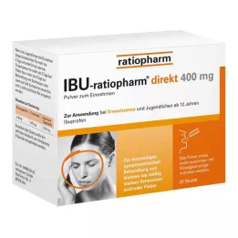 IBU-RATIOPHARM proszek bezpośredni 400 mg do stosowania doustnego, 20 szt