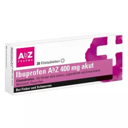 IBUPROFEN AbZ 400 mg tabletki powlekane ostre, 20 szt