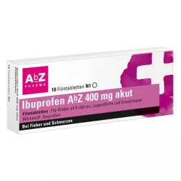 IBUPROFEN AbZ 400 mg tabletki powlekane ostre, 10 szt