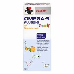 DOPPELHERZ Omega-3 płynny system rodzinny, 250 ml