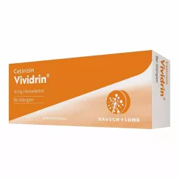 CETIRIZIN Vividrin 10 mg tabletki powlekane, 20 szt
