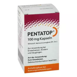 PENTATOP Kapsułki 100 mg, kapsułki twarde, 50 szt
