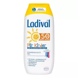 LADIVAL Żel przeciwsłoneczny dla dzieci skóra alergiczna LSF 50+, 200 ml