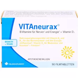 Vitaneurax B Witaminy + Witamina D3 tabletki powlekane, 90 szt