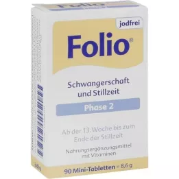 FOLIO 2 tabletki powlekane bez jodu, 90 szt