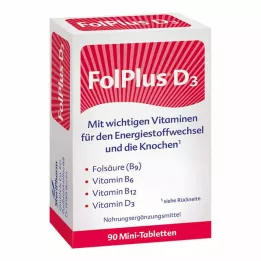 FOLPLUS+D3 tabletki 90 szt