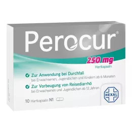 PEROCUR 250 mg kapsułki twarde, 10 szt