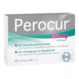 PEROCUR 250 mg kapsułki twarde, 20 szt