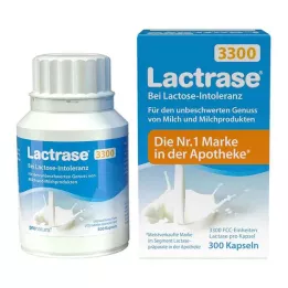 LACTRASE 3300 FCC kapsułek, 300 sztuk