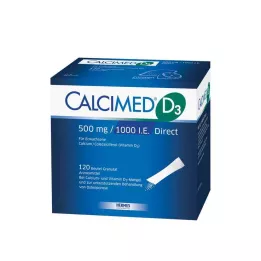 CALCIMED D3 500 mg/1000 I.E. Granulat bezpośredni, 120 szt