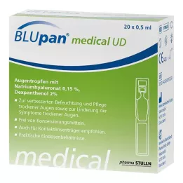 BLUPAN medyczne UD krople do oczu, 20X0,5 ml