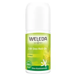 WELEDA Cytrusowy 24h dezodorant w kulce, 50 ml