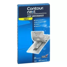 CONTOUR Paski testowe Next Sensors pakowane pojedynczo, 25 szt