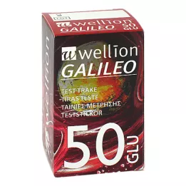 WELLION GALILEO Paski do pomiaru glukozy we krwi, 50 szt