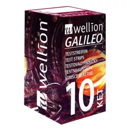 WELLION GALILEO Paski testowe do ketonów, 10 szt
