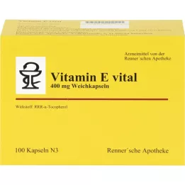 VITAMIN E VITAL 400 mg Rennersche Apotheke kapsułki miękkie, 100 szt